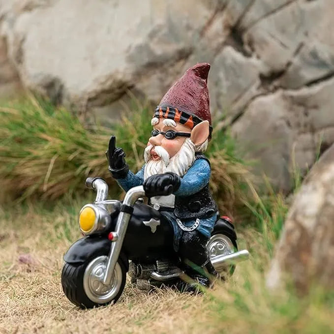 Middle Finger Dwarf Motorcycle😂