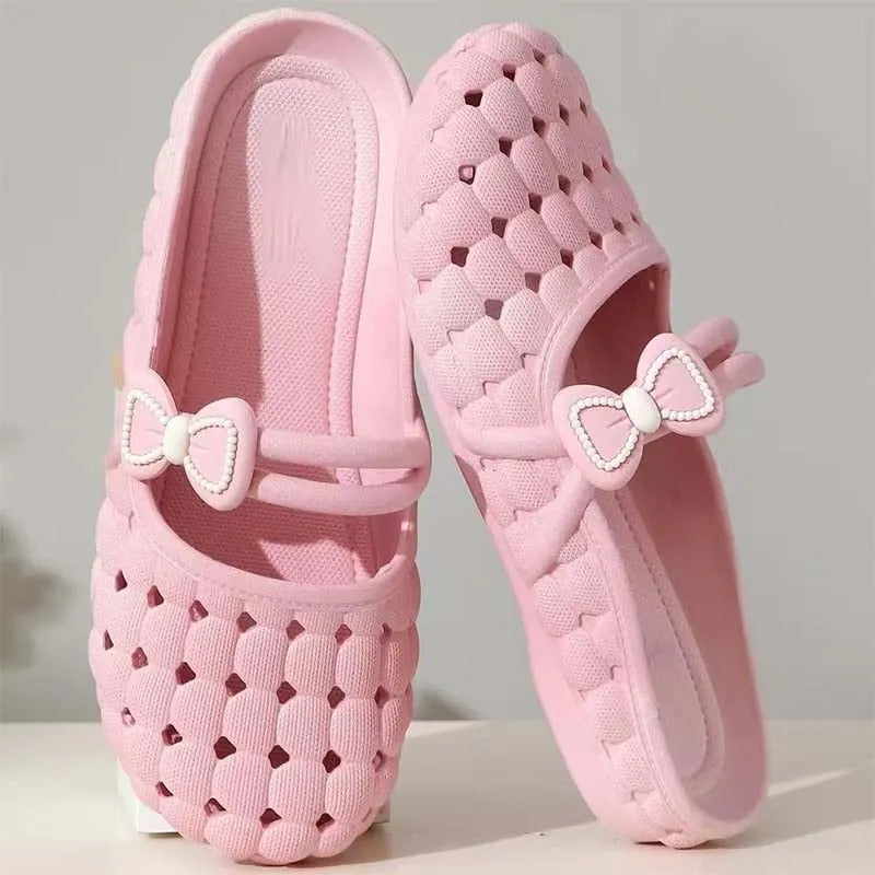 🔥 HOT SALE 🔥Women's Closed-Toe Breathable Mules