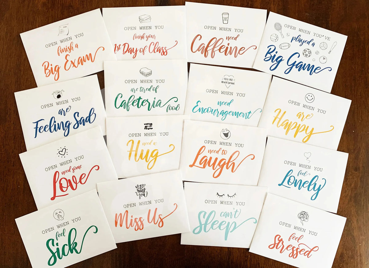 🔥Last 4 hours Sale: Save 50% -Open When Envelopes