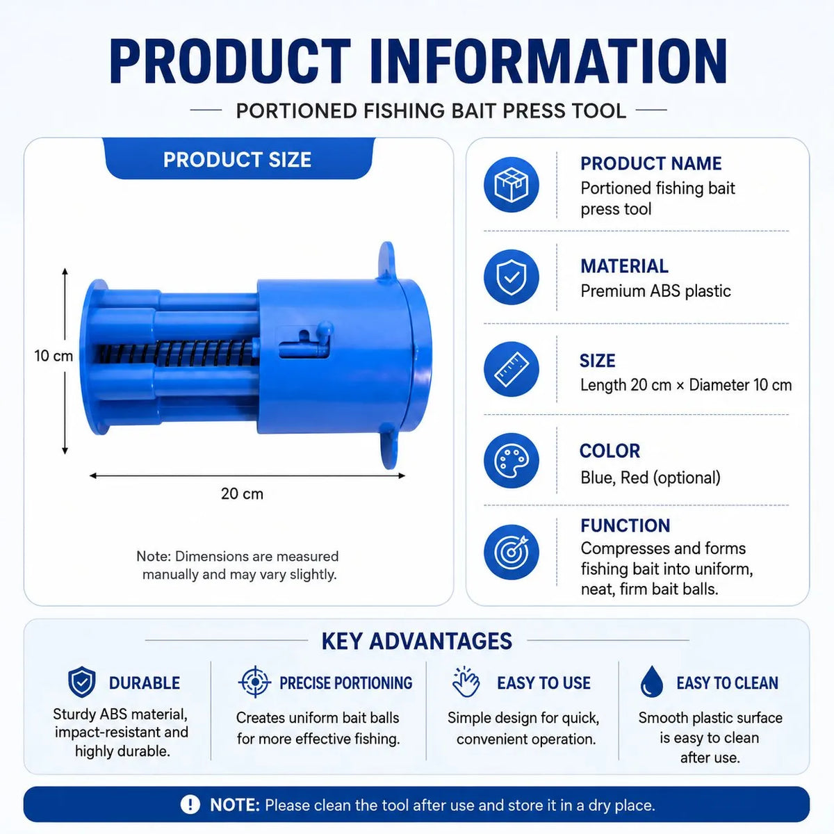 7-in-1 Fishing Bait Press Mold 🎣
