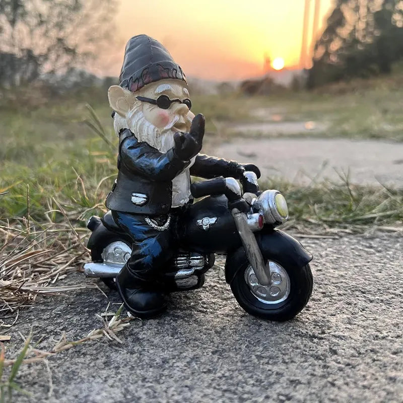 Middle Finger Dwarf Motorcycle😂