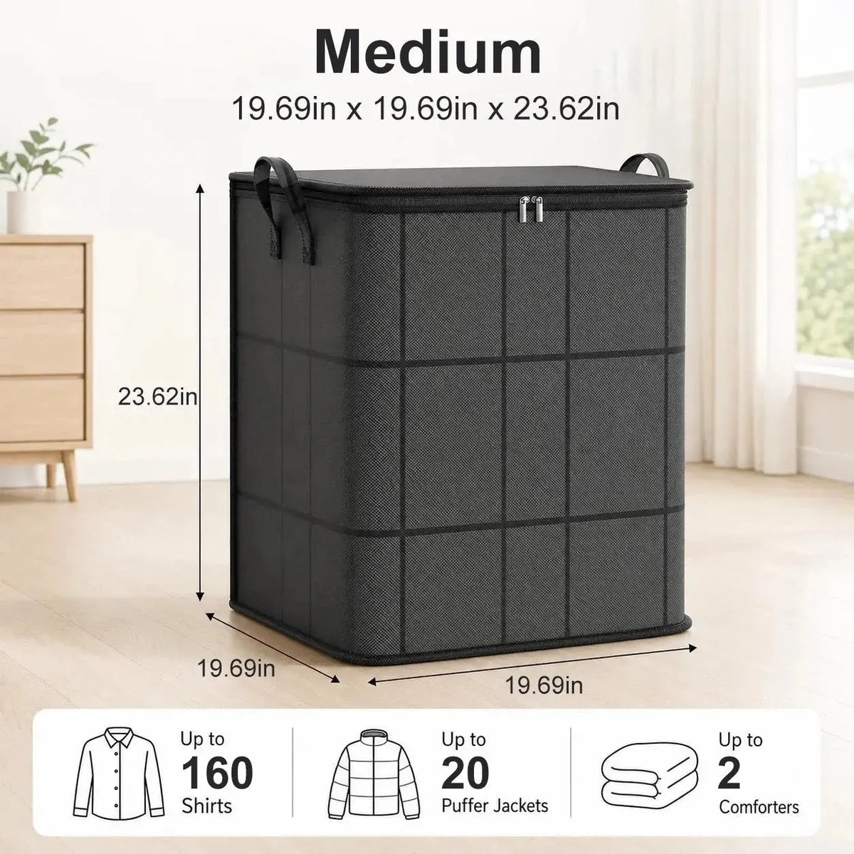 🔥HOT SALE🔥💥49% OFF Factory Clearance –📦Foldable Storage Tote – Waterproof, Dustproof, Big & Portable 🌟