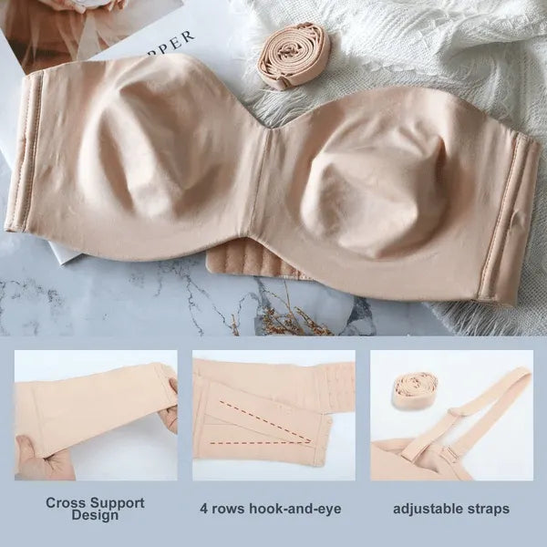 ⏰LAST DAY BUY 1 GET 1 FREE  ⏰Non-Slip Multi-Way Strapless Bra