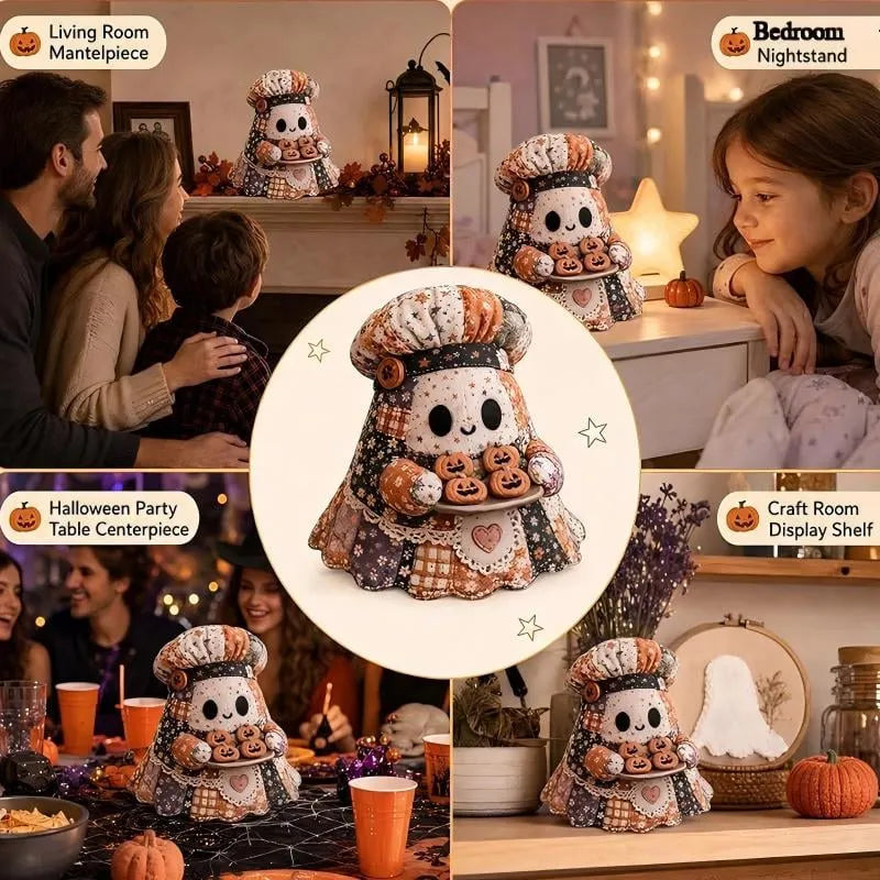 🔥HOT SALE🔥🔥LAST DAY 49% OFF🧵Little Ghost's Cozy Halloween DIY Patchwork Kit