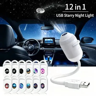 🔥Night Light Projector - Smart Holographic Star Projector