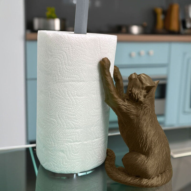 🐱Cat paper towel holder free standing🧻