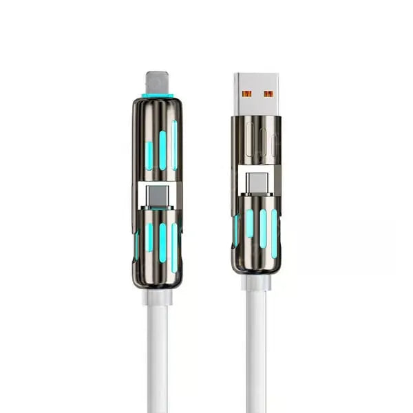 🔥 4-in-1 USB Charging Cable fast charging👍Buy 2 Free Shipping