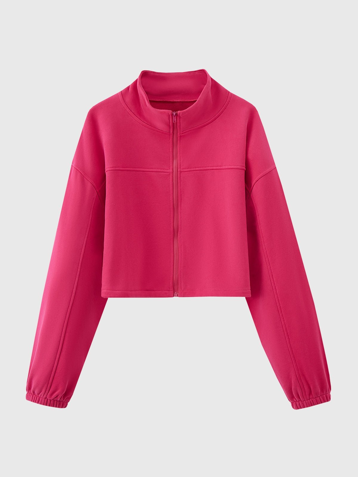 Terry Fleece Full Zip Sweatshirt