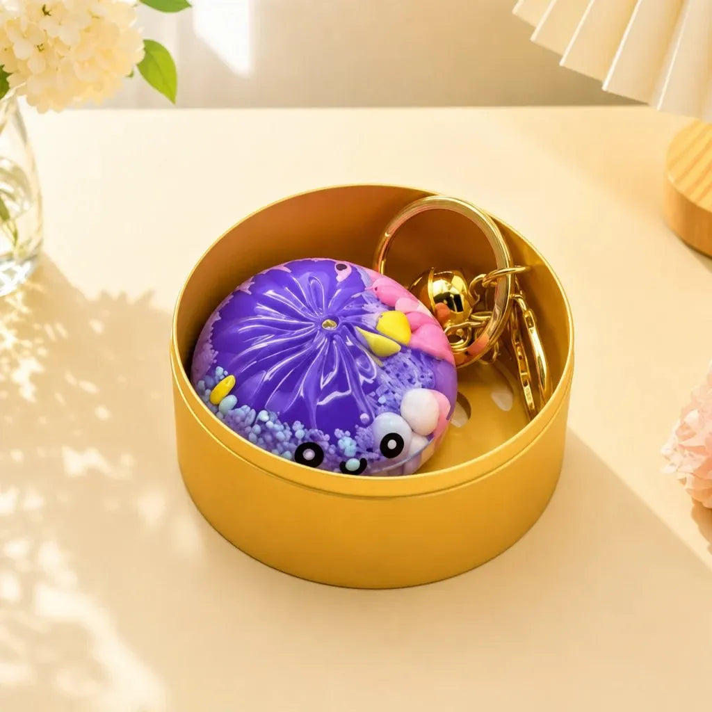 🎉🔥49% OFF 🔥Glow In The Dark Kawaii Bao Bun Keychain