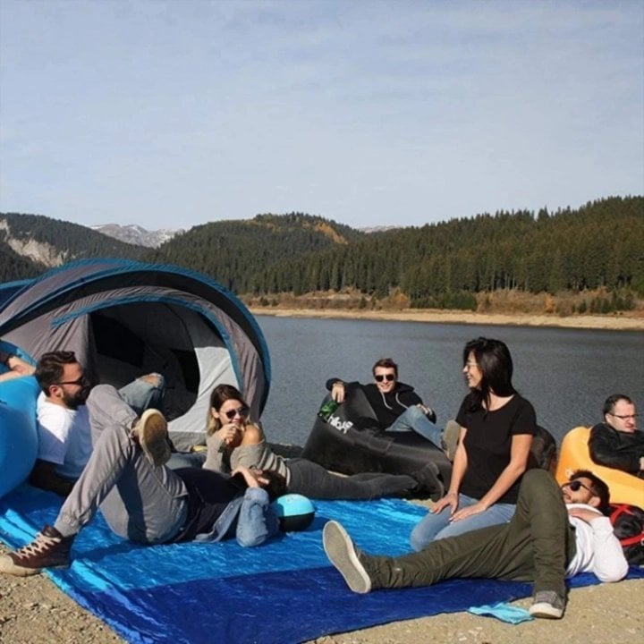 HOT SUMMER SALE-Sandproof Beach Blanket Lightweight