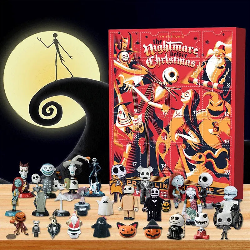 🔥Hot Sale🔥Halloween Doll Advent Calendar - Contains 24 Gifts