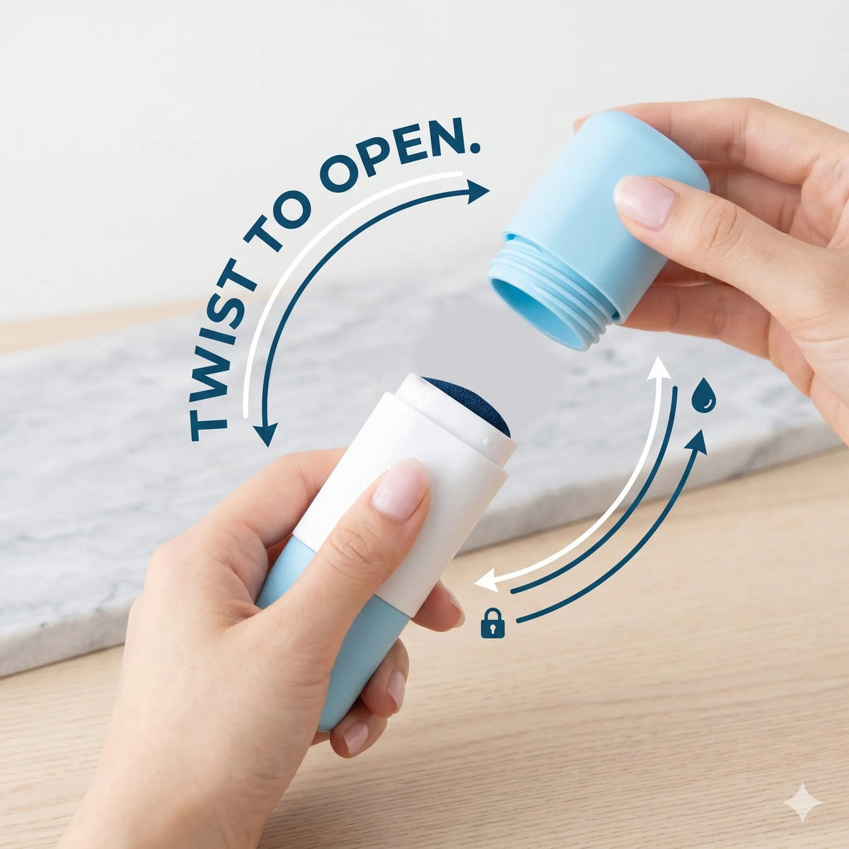 🎉2-in-1 Box Cutter & Thermal Paper Eraser