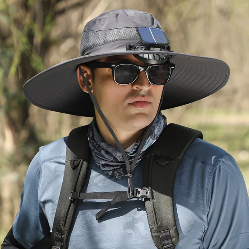 🎁Hot Sale 50%OFF💖Ultralight Solar Fan Sun Hat