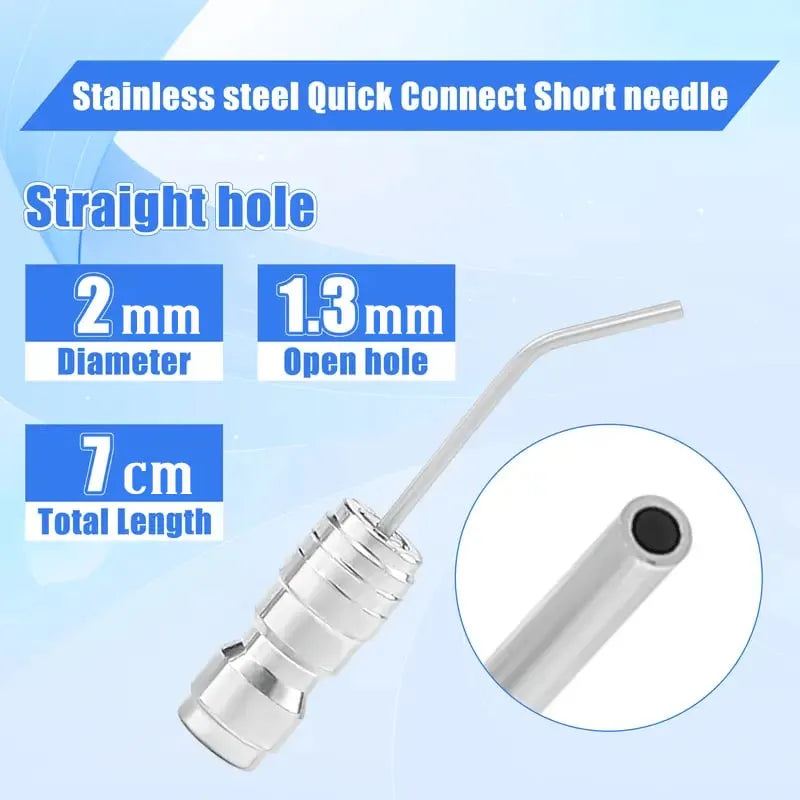 🎉Heavy Duty Hose High-Pressure Washer Spray Nozzle Kit for Drum Washing Machine & AC 4 Pack Straight/Side Spray Nozzles 7cm & 22.5cm 40° Tips 1-2GPM
