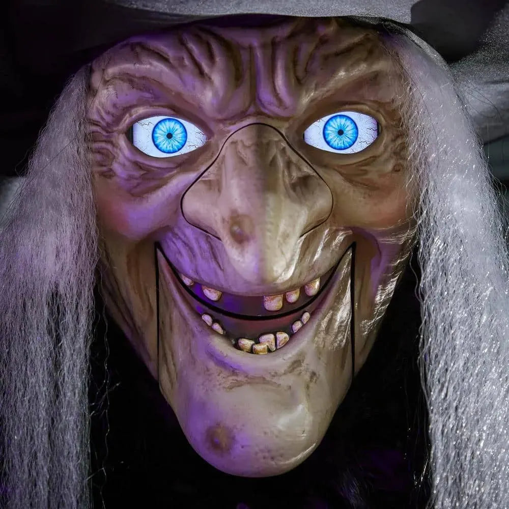 Animated Hovering Witch