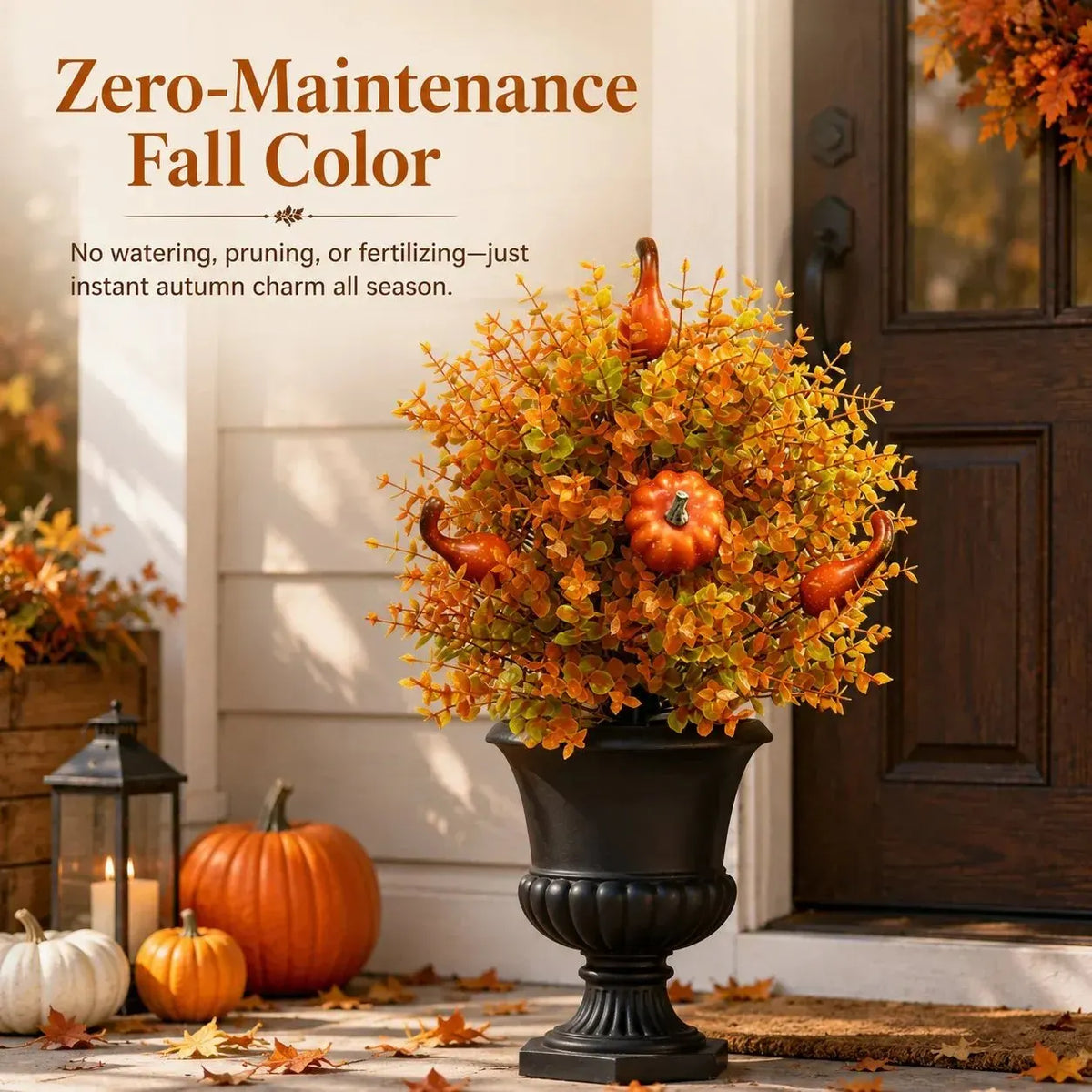 🔥HOT SALE🔥  Artificial Fall Pumpkin Tree Stakes