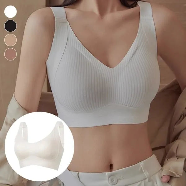 🎁Last Day Buy 1 Get 3 Packs 🔥 Super firming bra | Wire-free push-up bra 👍 No more sagging breasts