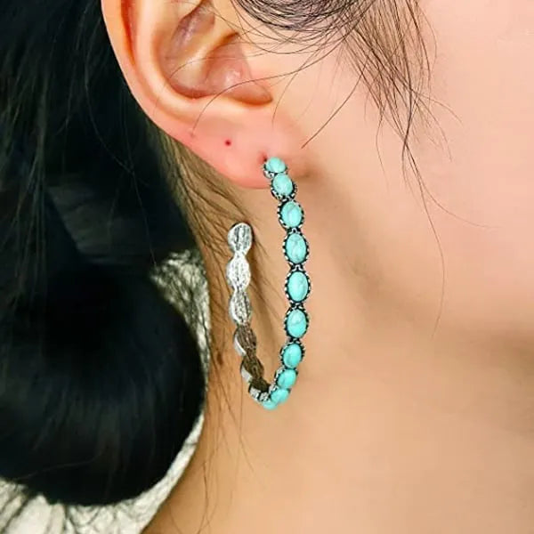 🔥Early Christmas Special 49%OFF-Vintage Turquoise Earrings