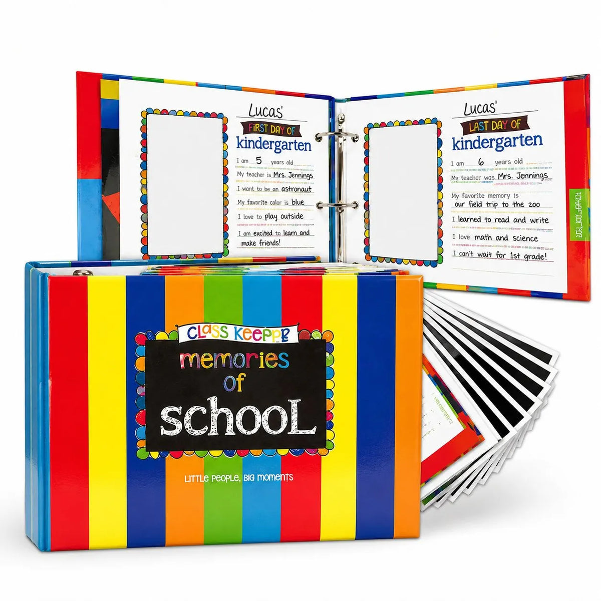 🎉 📚First & Last Day School Memory Keepsake Binder