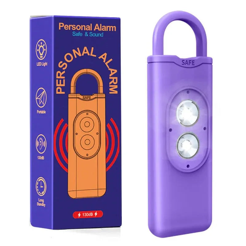 🎉High Decibel Anti-Wolf Flashing Light Alarm Keychain