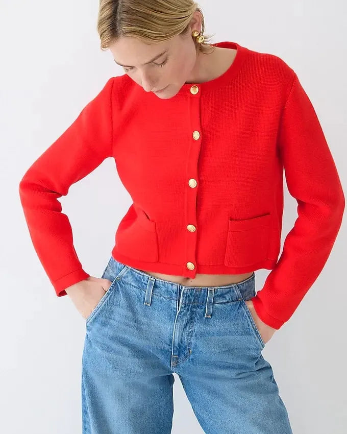 🔥Lady Patch Pocket Cardigan(Buy 2 Free Shipping)