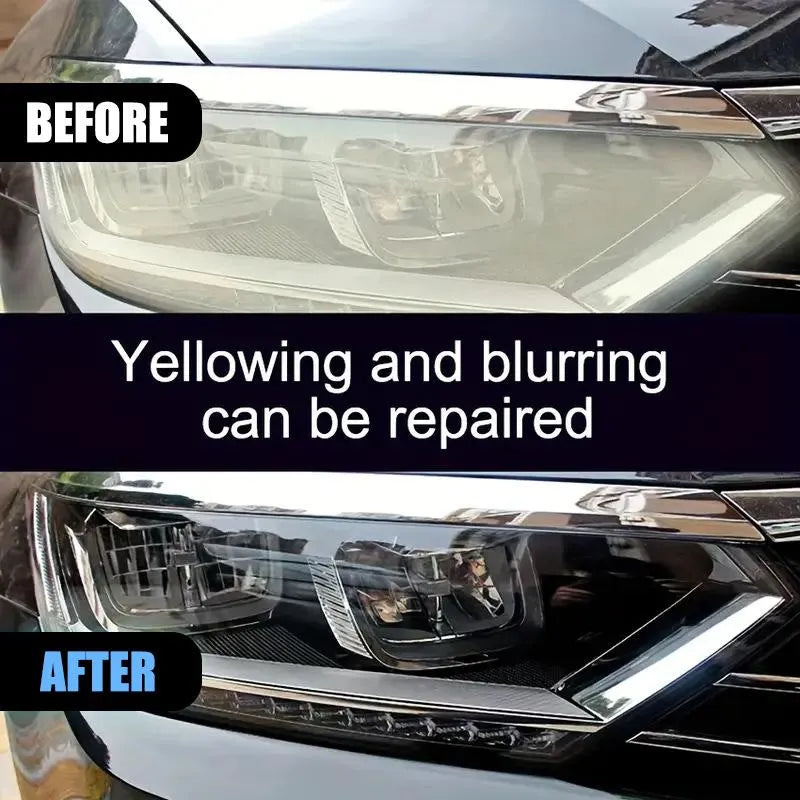🎉🚘Automotive Headlamp Restoration Fluid Kit