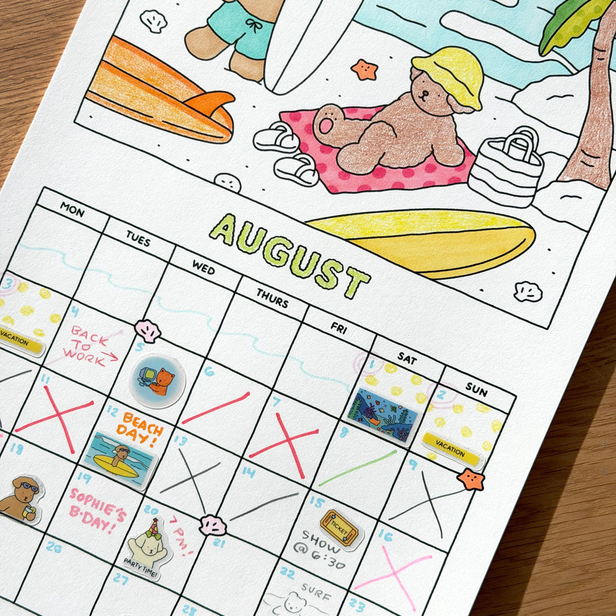 🔥Last Day 49% OFF - Coloring Calendar