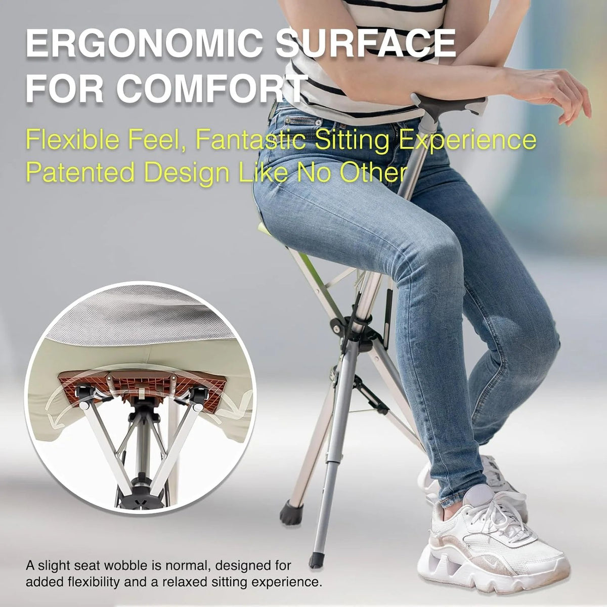 Folding Portable Cane Chair: The Best Gift for Seniors