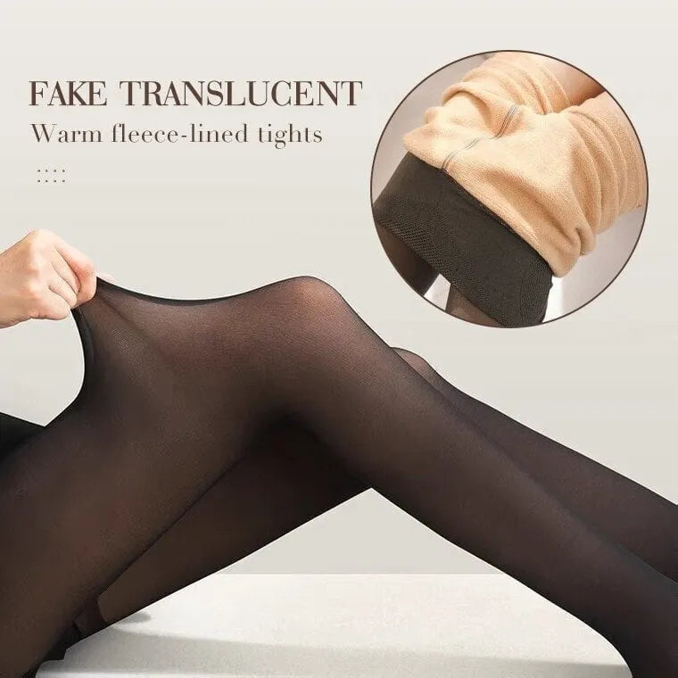 Warm Plush Lined Elastic Tights Leggings - Buy More Save More!