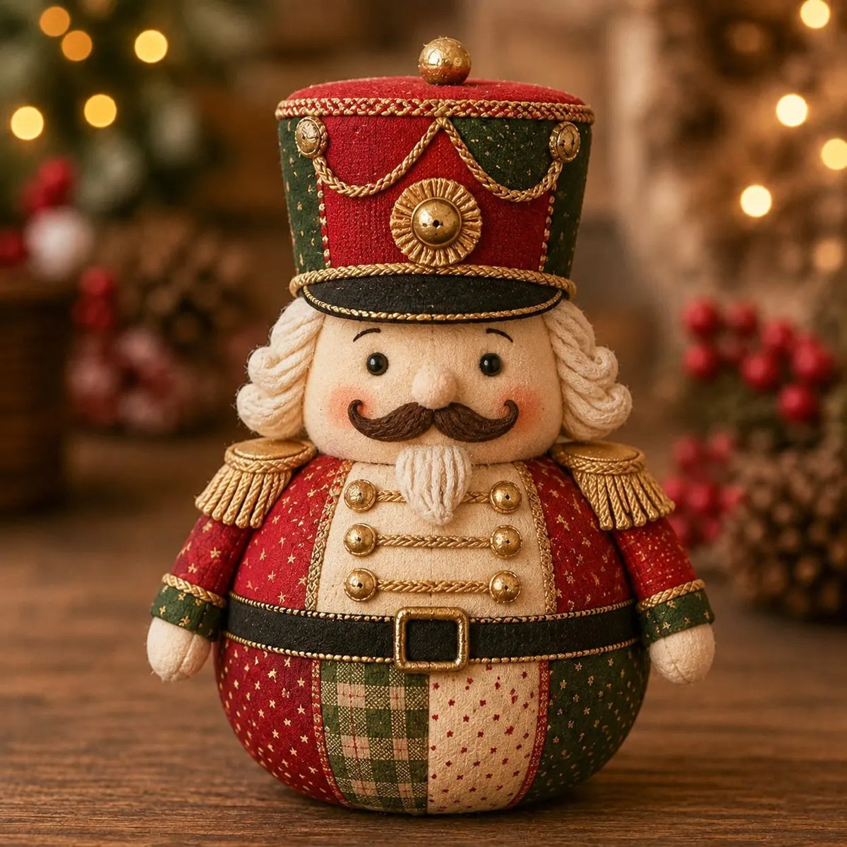 🔥 HOT SALE 🔥🎄 Save 54% | Christmas Patchwork Doll Sewing Kit – A Cosy Craft for Quiet Moments