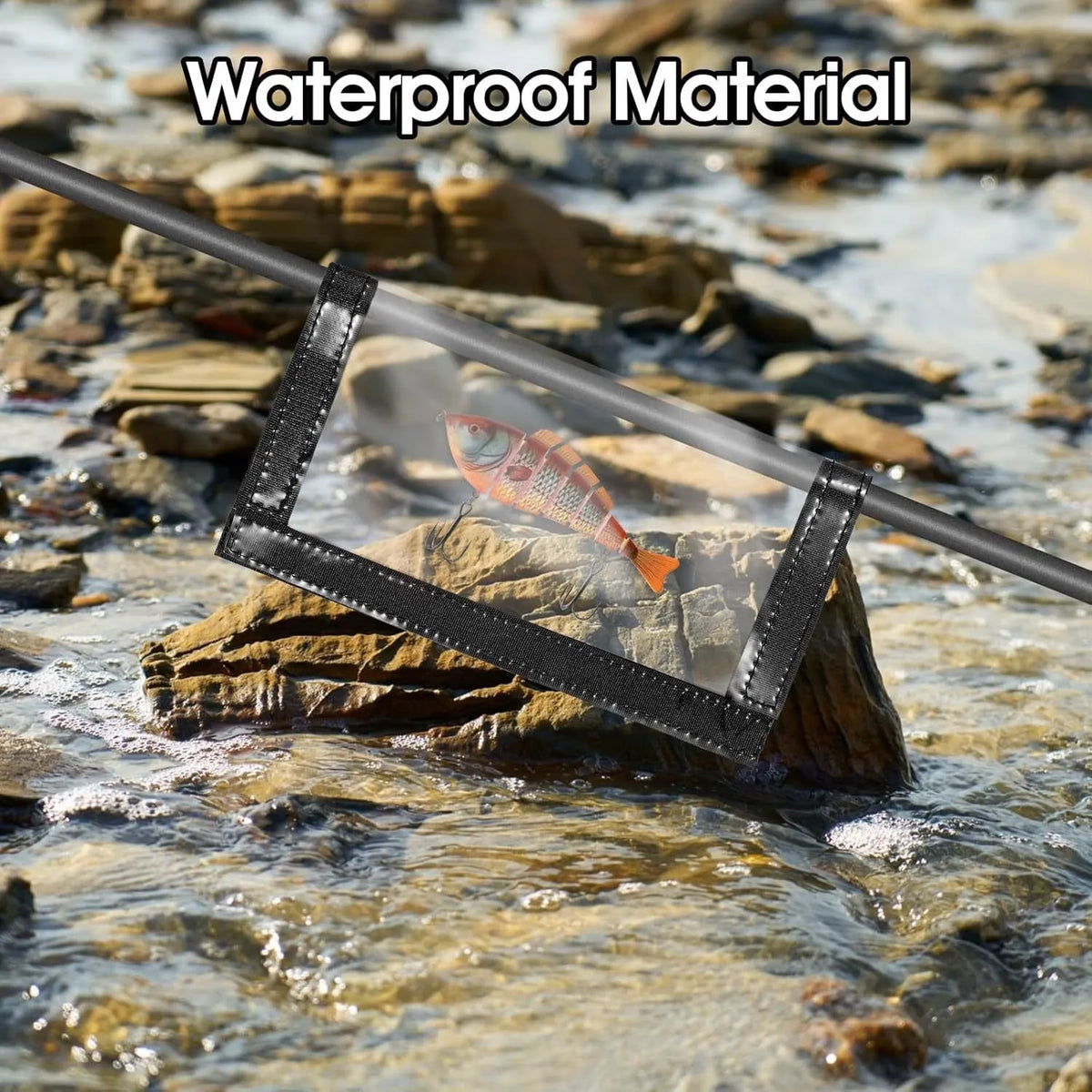 🔥Last Day 50% OFF - 🐟Clear PVC Fishing Lure Wraps for Safety & Store