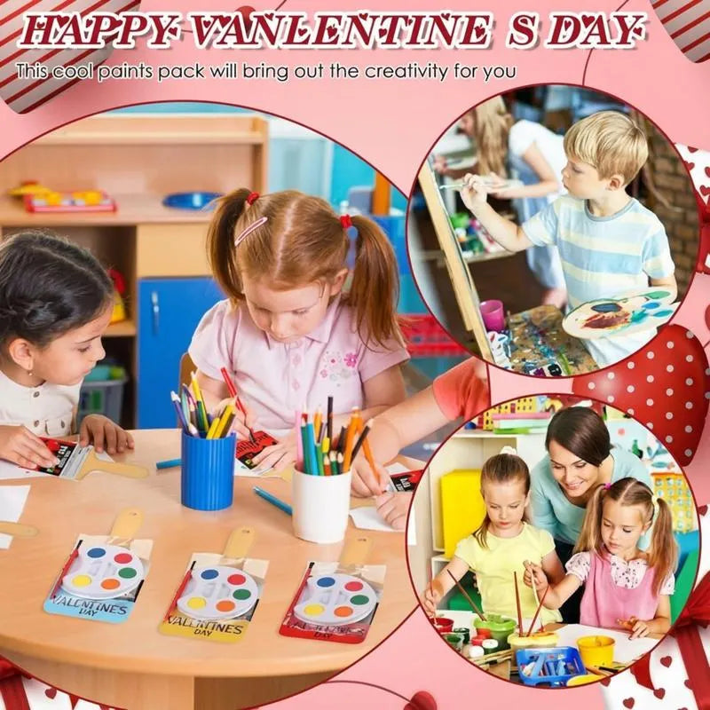 💖Valentines Day Gifts🎁Mini Watercolor Paint Sets🎨