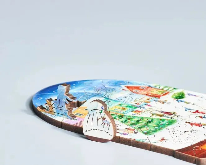 🔥 HOT SALE 🔥🏆Flash Sale⚡ 50K+ SOLD! Almost Gone-💥🧩24 Days Of Christmas Puzzles Advent Calendar,Best Gifts