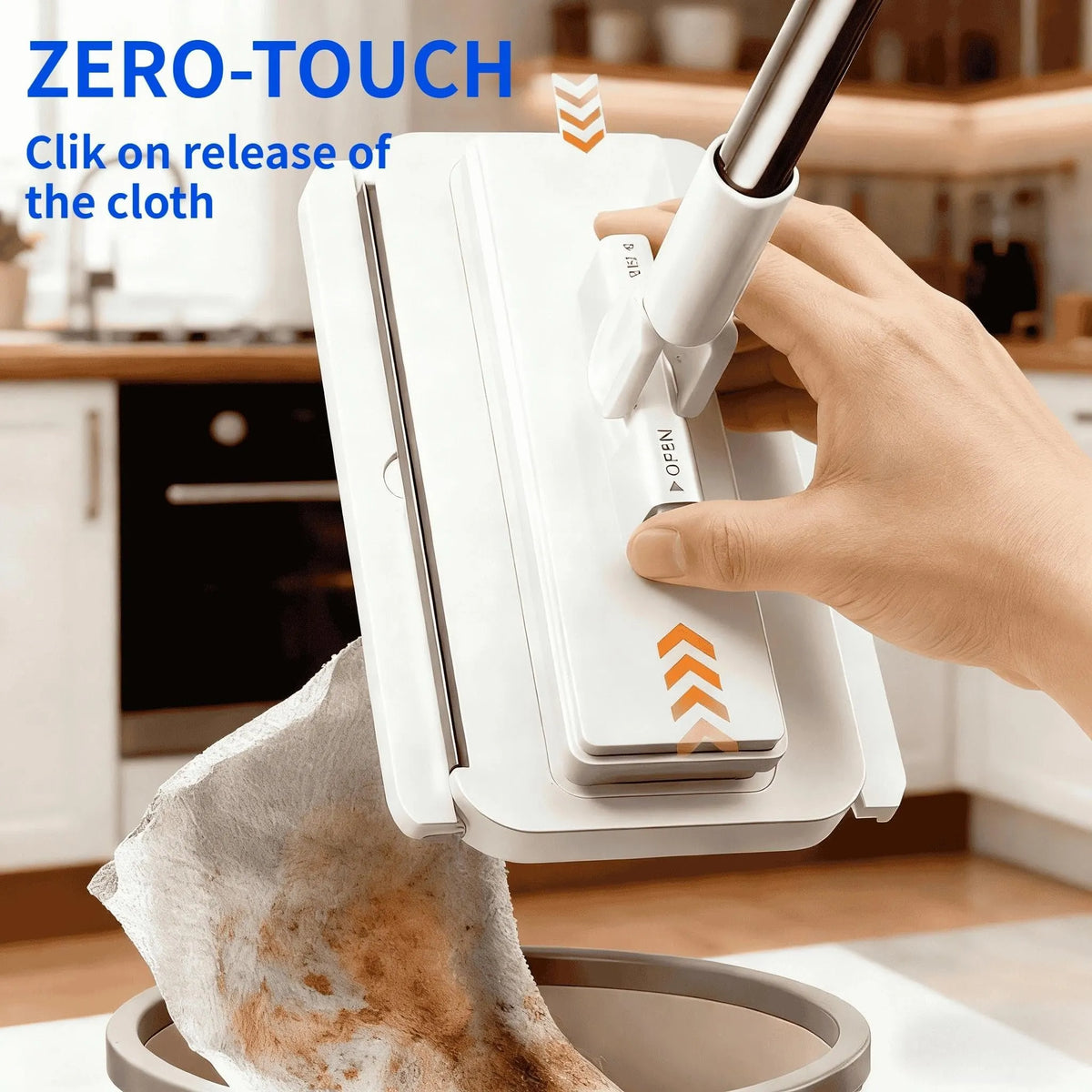 🎉Use Any Old Cloth! The Smart Tooth-Grip Mop That Saves You Money. 💰👕