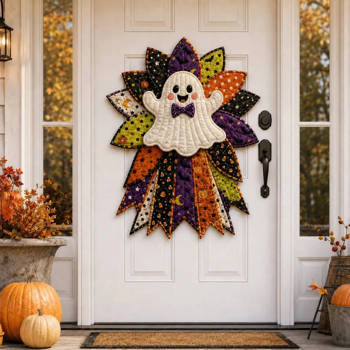 🔥HOT SALE🔥🎉🎃 Beginner-Friendly Oversized Halloween Character Quilted Door Hanger Sewing Kit | Complete Kit with All Tools & Step-by-Step Guide Included 💕