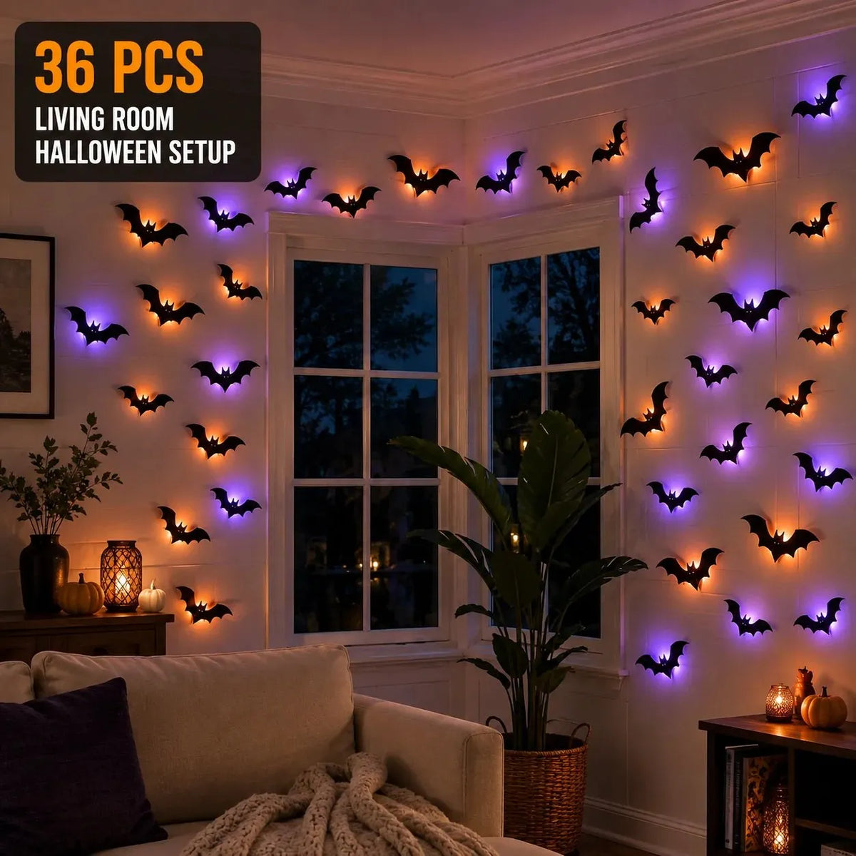 🎉 🦇 Halloween Sale: 3D LED Flying Bat Wall Decor – Create a Spooky Atmosphere in Minutes