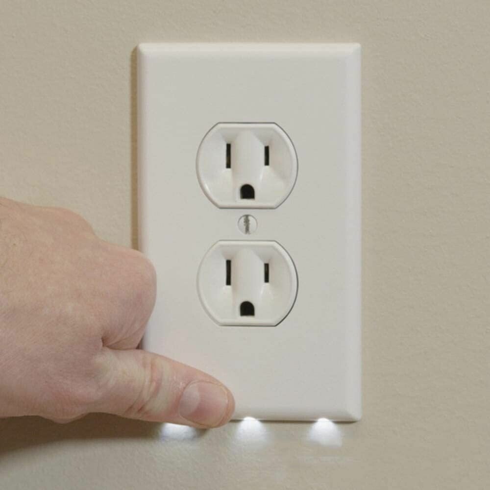 Outlet Cover Plate With Led Night Lights - Buy 3 Free Shipping