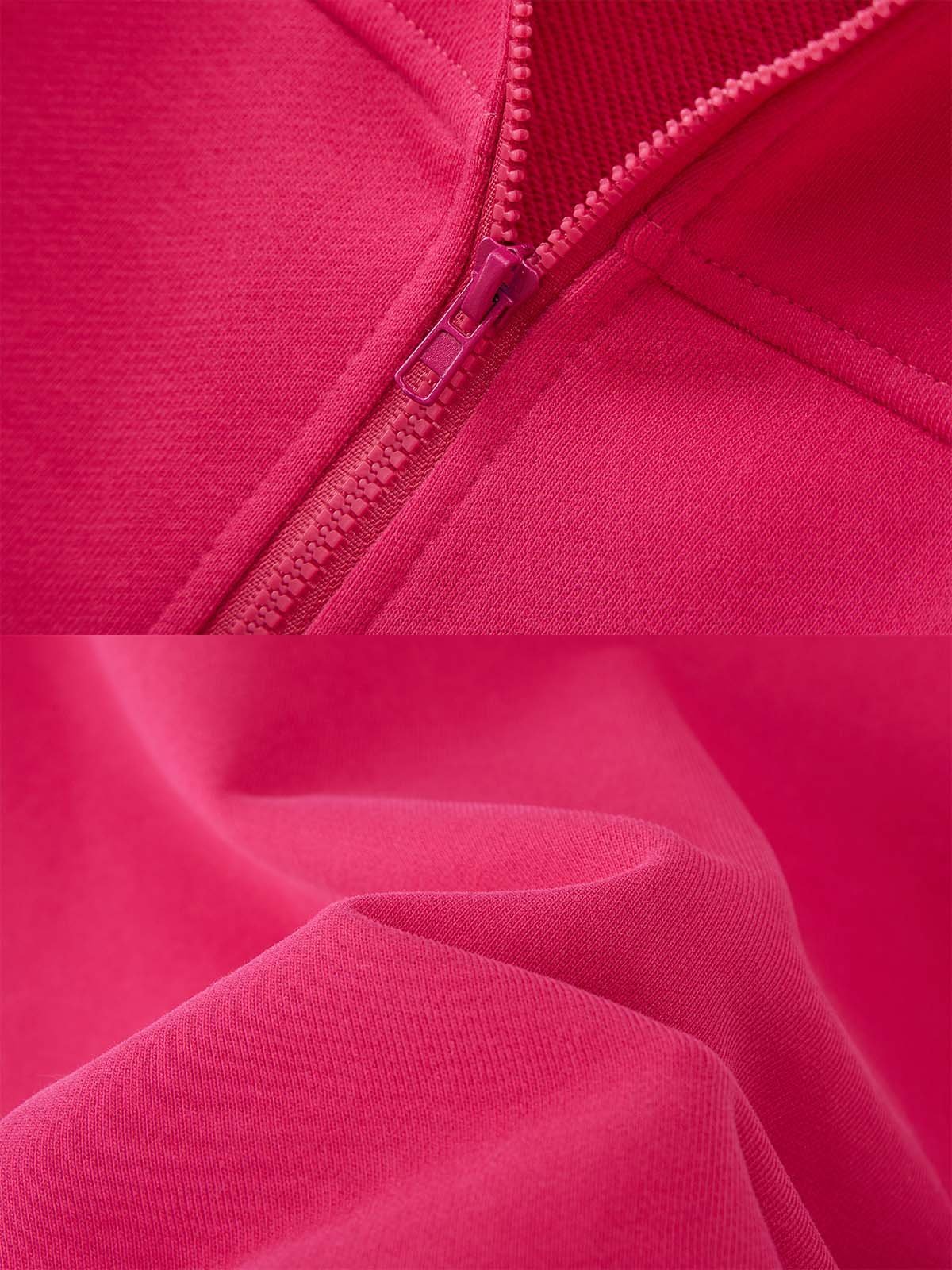 Terry Fleece Full Zip Sweatshirt