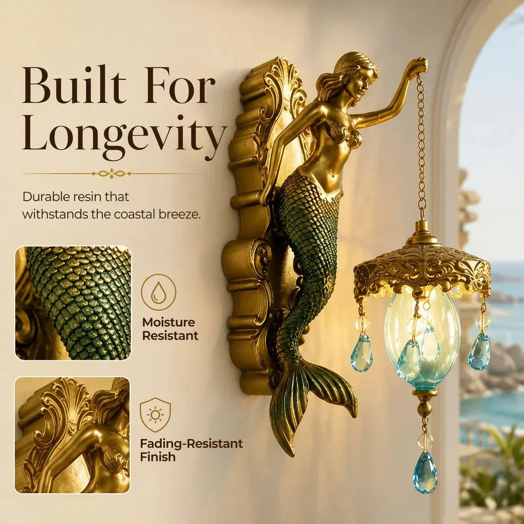 🎉Vintage Mermaid Wall Sconce – For Indoor and Outdoor Use