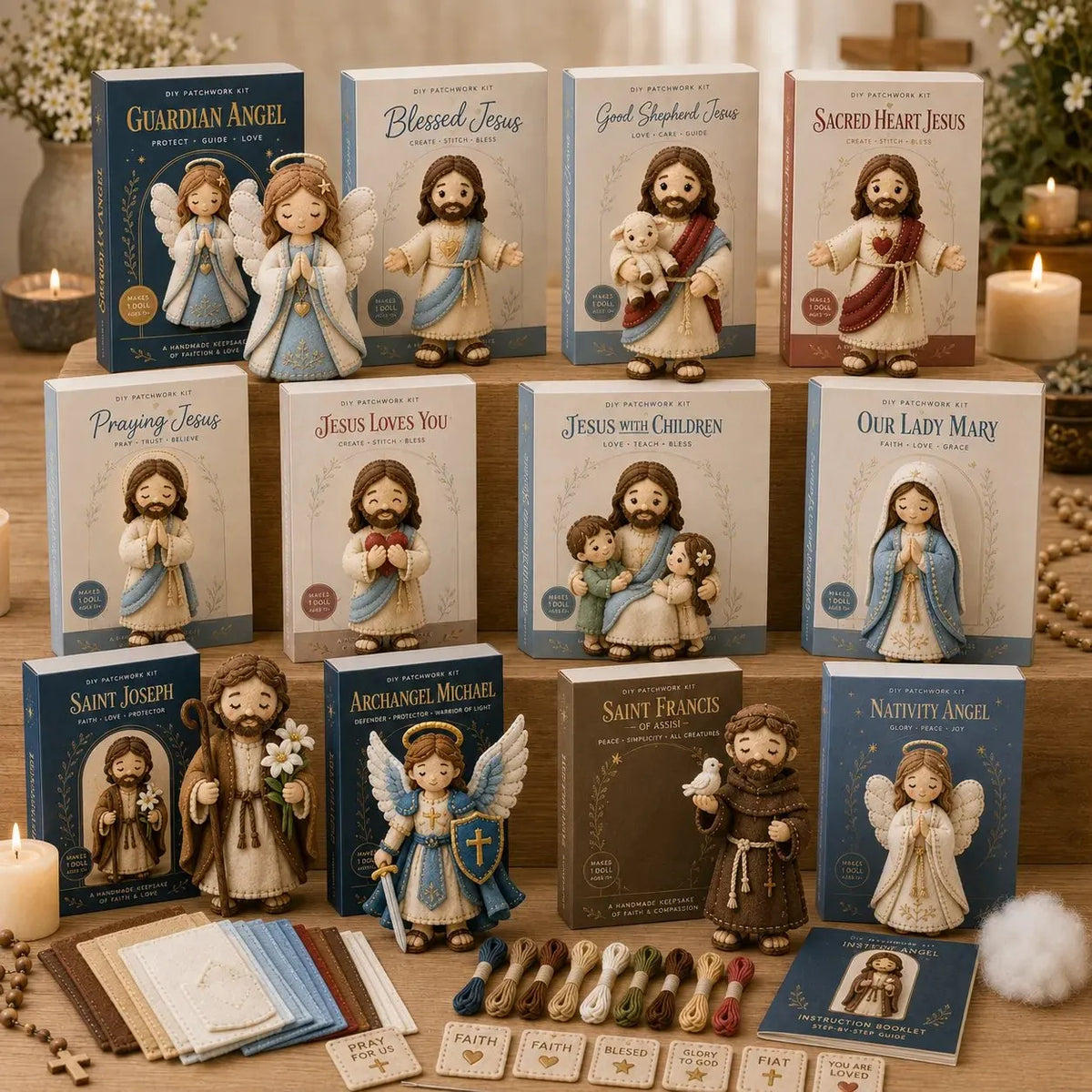 🔥LAST DAY 50% OFF - ✝️ Faith & Blessings DIY Patchwork Kit🎁Buy 2 Free Shipping