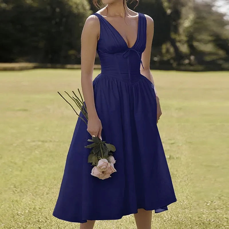 Emmelina Cotton Corset Sundress(BUY 2 FREE SHIPPING)