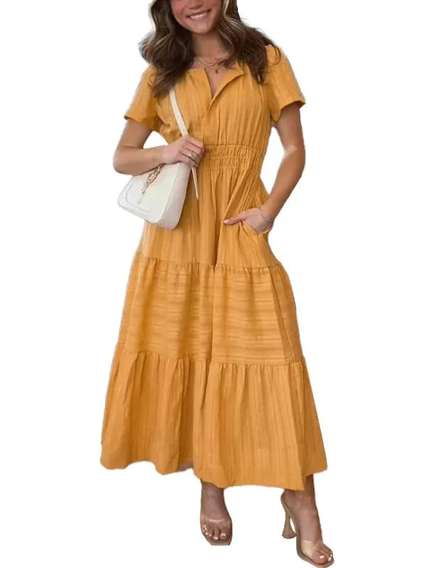 New Boho A-line Flowy Maxi Dress 💃Buy 2 Free Shipping