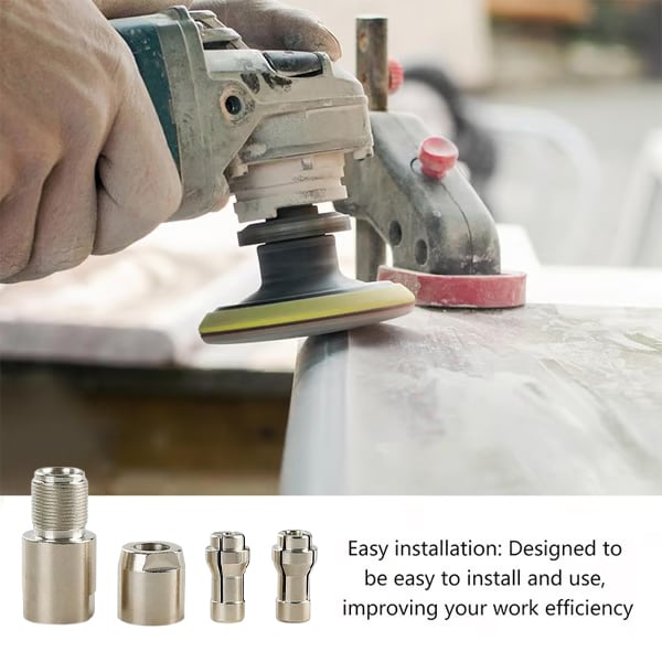 🎉Angle Grinder Conversion Kit 🔧 3mm/6mm Dual Collet – 100-type angle grinder Adapter for Carving & Polishing