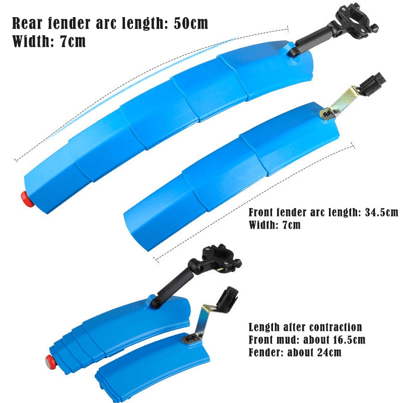 [🔥 Last day 49% OFF,BUY 2 FREE SHIPPING]Bicycle retractable mudguard