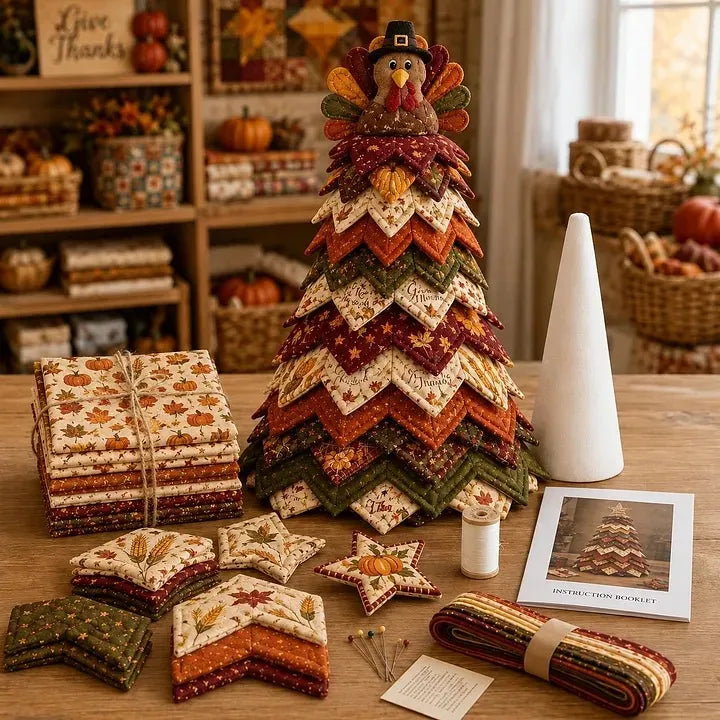 🔥HOT SALE🔥🎄 Layered Patchwork "Tree of Joy"