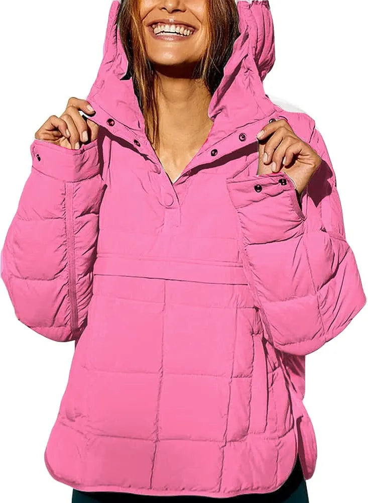 Oversized Quilted Puffer Jacket