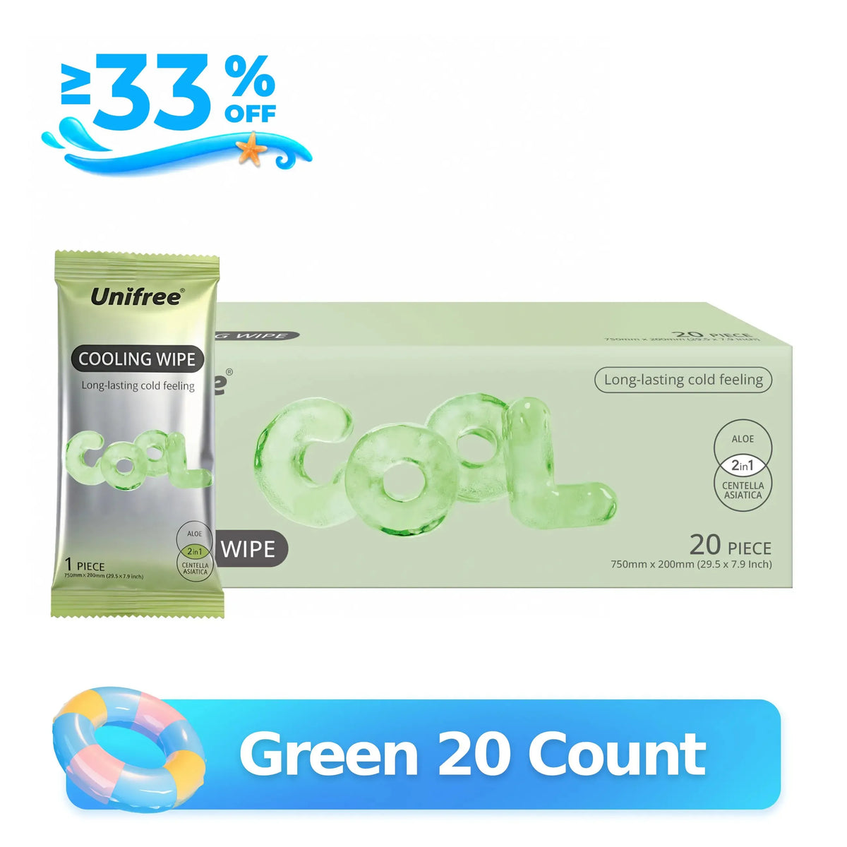 🎉❄️Cooling Towels & XL Menthol Cooling Wipes