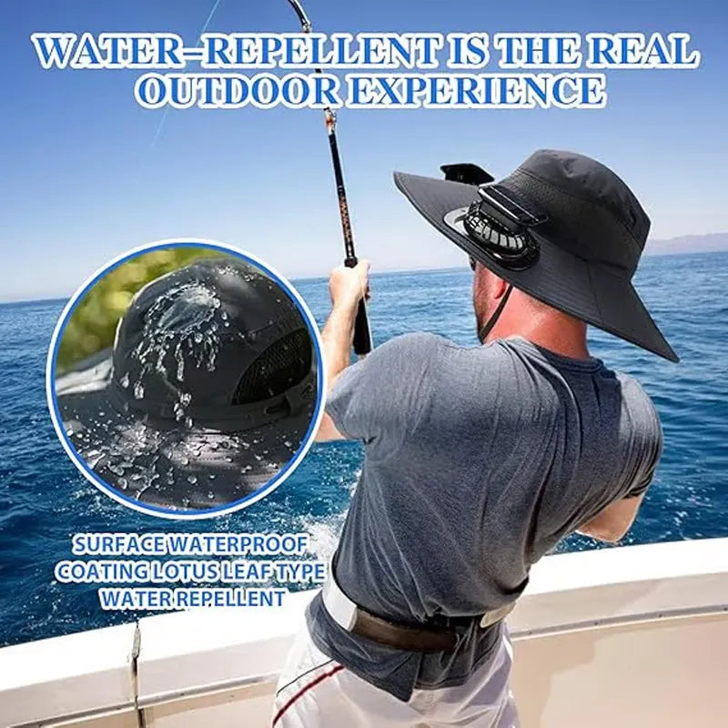 🎁Hot Sale 50%OFF💖Ultralight Solar Fan Sun Hat