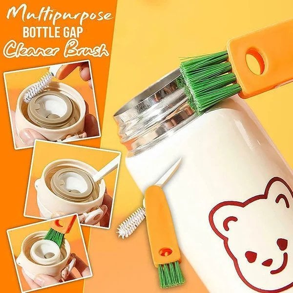 (🔥Hot Summer Sale -30% OFF)Multipurpose Bottle Gap Cleaner Brush(Buy 2 Get 1 Free)