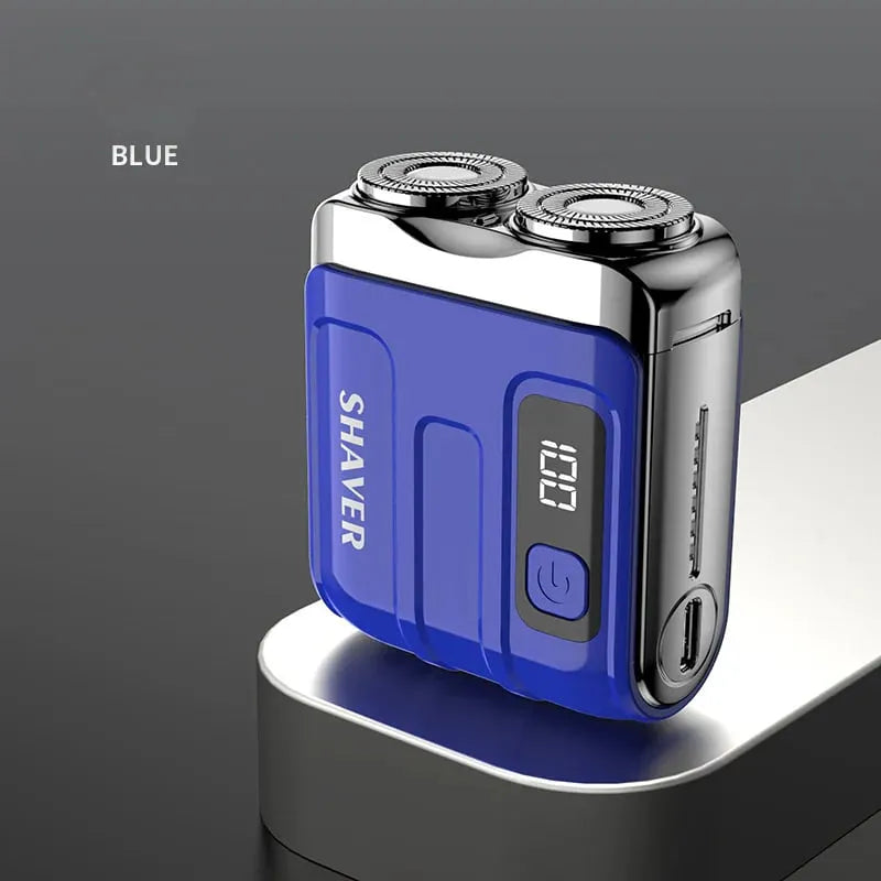 🎉🔥Portable Mini Men's Electric Shaver – Compact & rechargeable – Wet/dry use, perfect for travel or gym bag – quick and smooth shave ✨🧳
